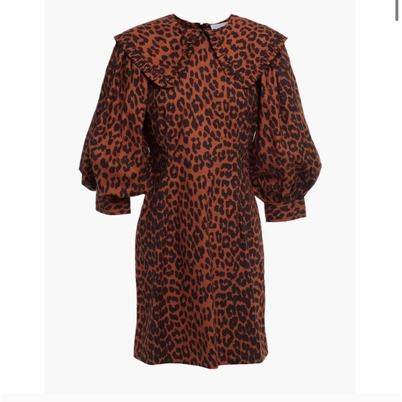 Ganni Dresses & Skirts - Ganni leopard dress